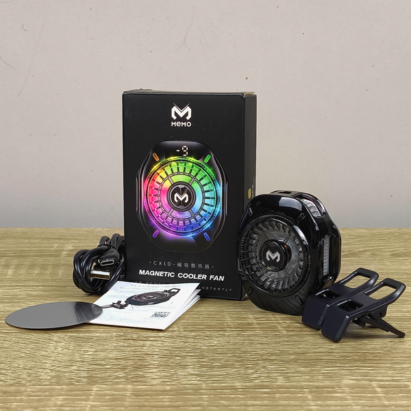 Ігровий кулер для телефона MEMO CX10 Pro RGB MEMO-C-CX10-PRO-RGB фото